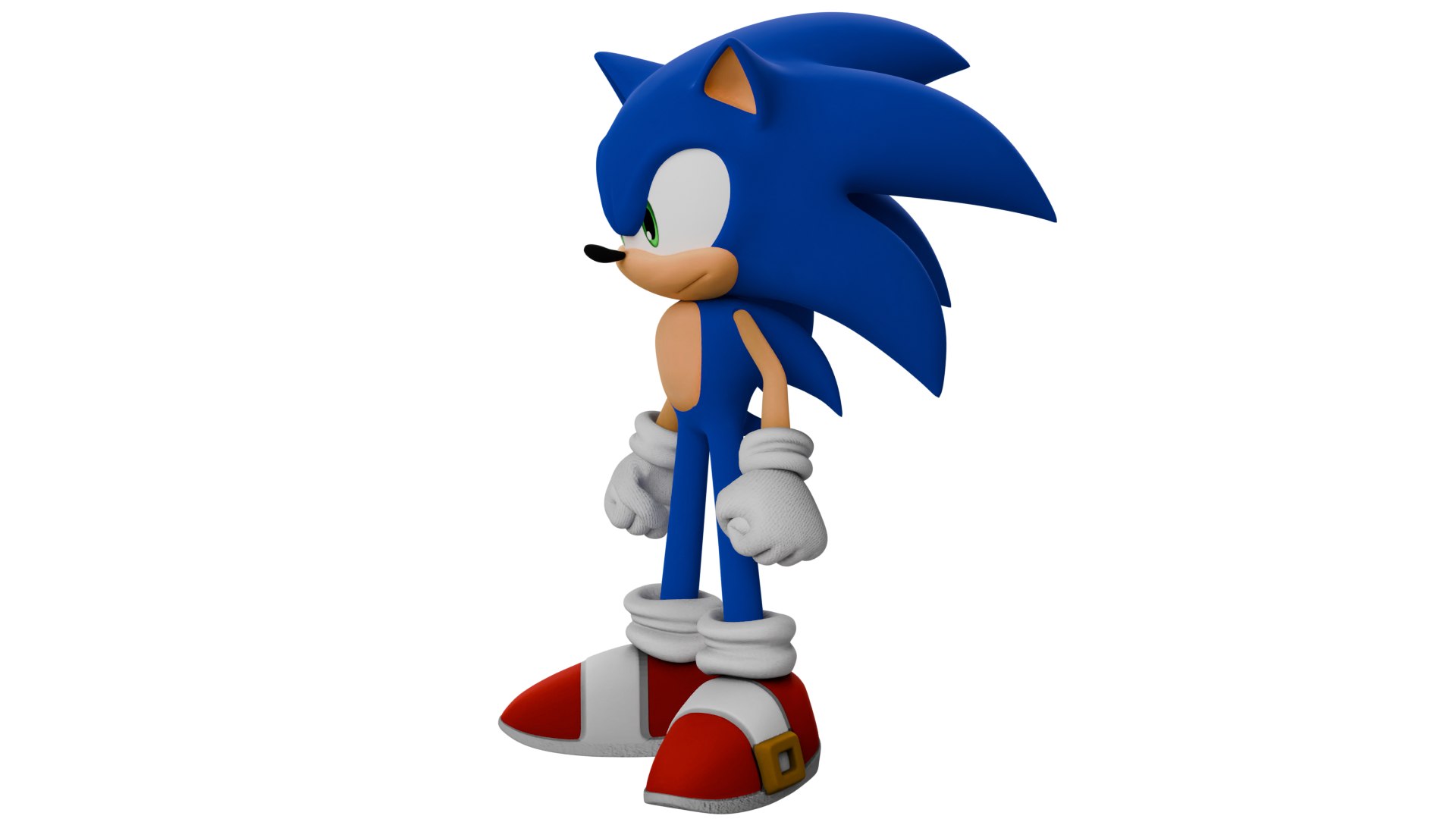 3D Sonic Rigged Model - TurboSquid 2207923