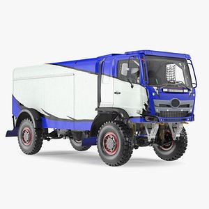 Dakar Rally Truck Blue