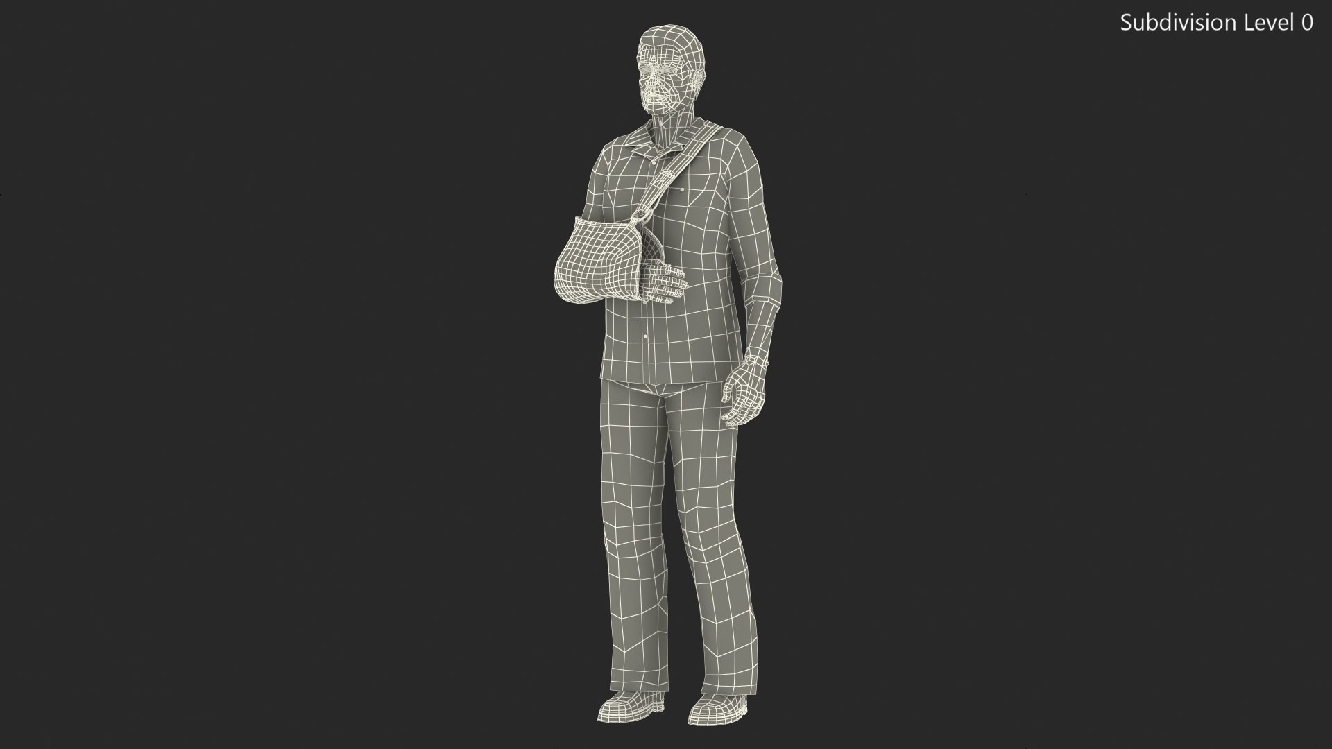 Elderly Man Arm Sling Bandage Hand Blue 3D model https://p.turbosquid.com/ts-thumb/eK/xkI5ln/Np/elderlymanarmslingbandagehandbluemb3dmodel013/jpg/1648642424/1920x1080/fit_q87/aa113be0066a44d39e419201e6724110b3154dbd/elderlymanarmslingbandagehandbluemb3dmodel013.jpg
