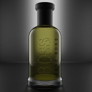 3D Hugo Boss Bottled Perfume model