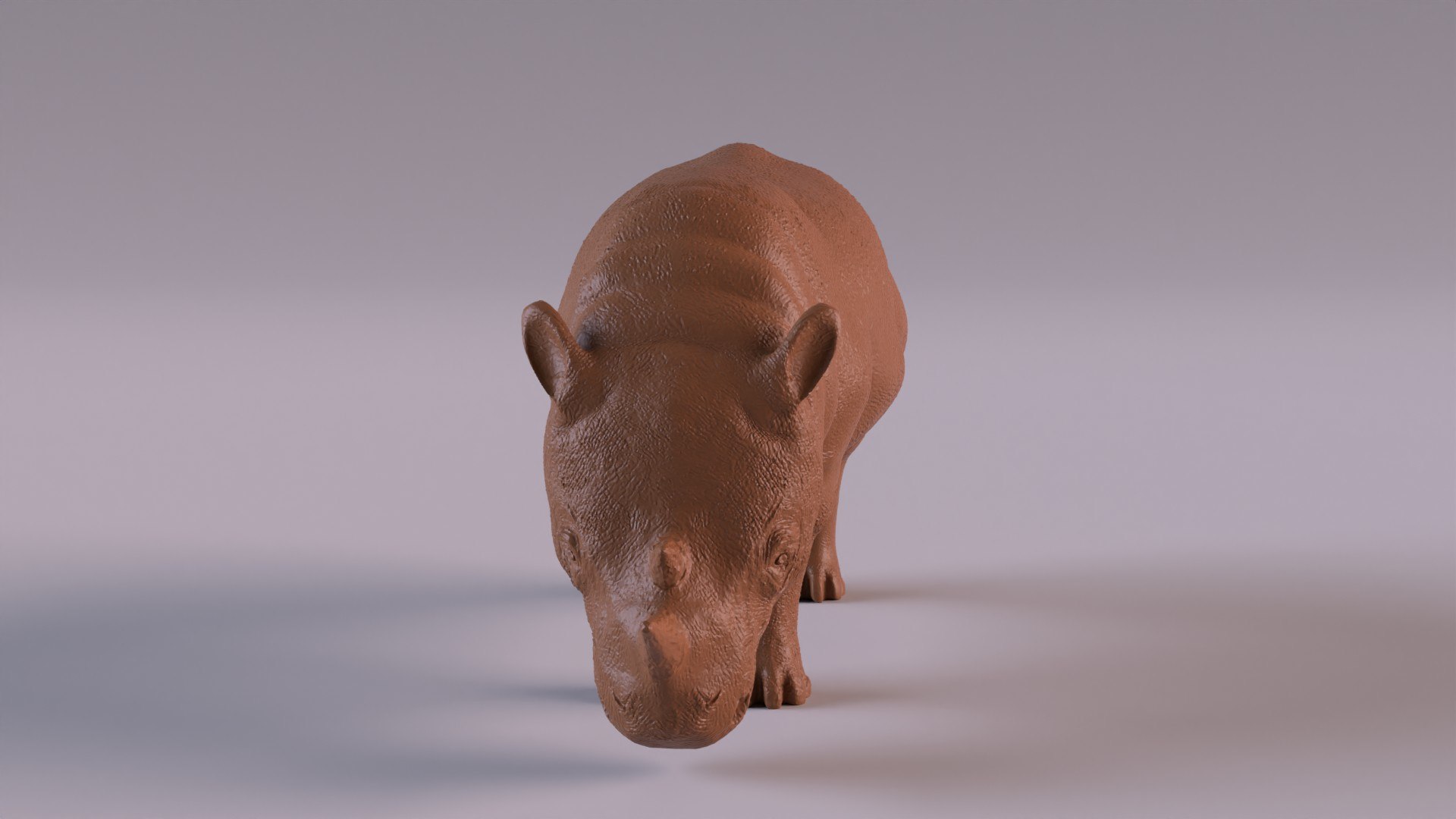 Printable Rhino model - TurboSquid 1936037