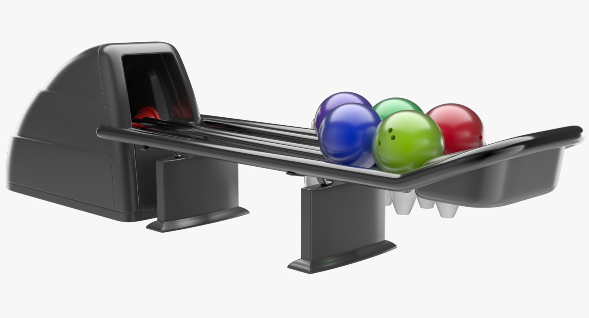 3d Model Bowling Set