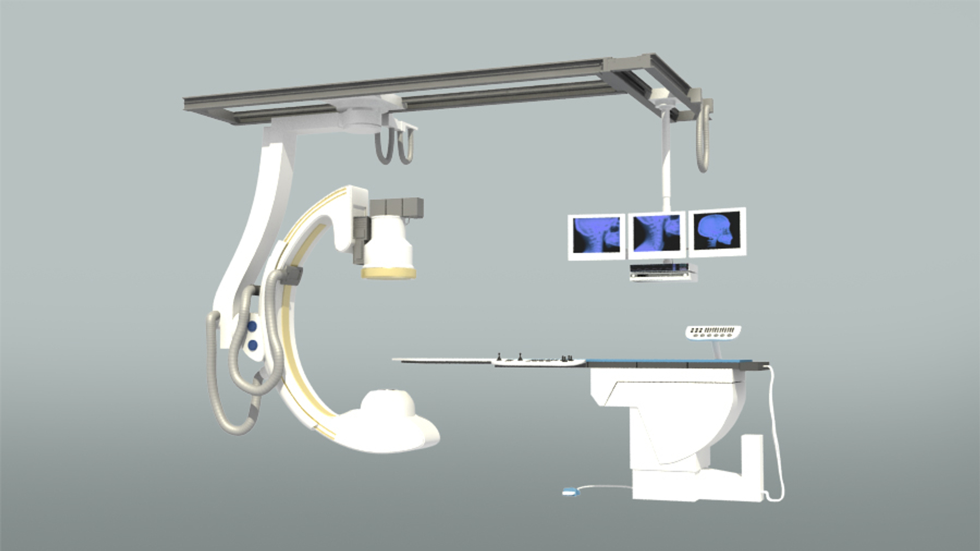 3d xray scanner model