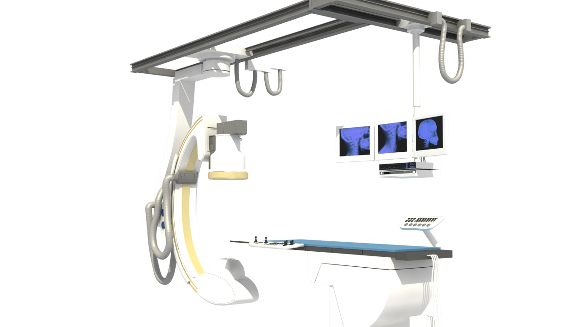 3d xray scanner model