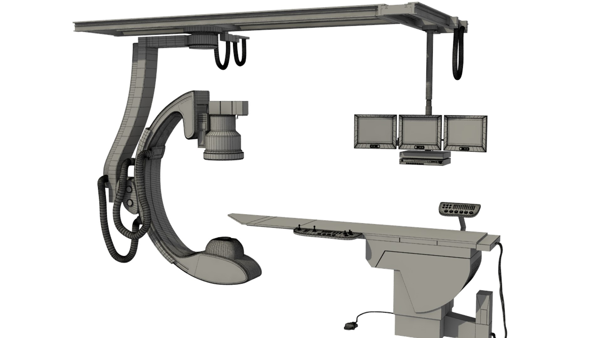 3d xray scanner model