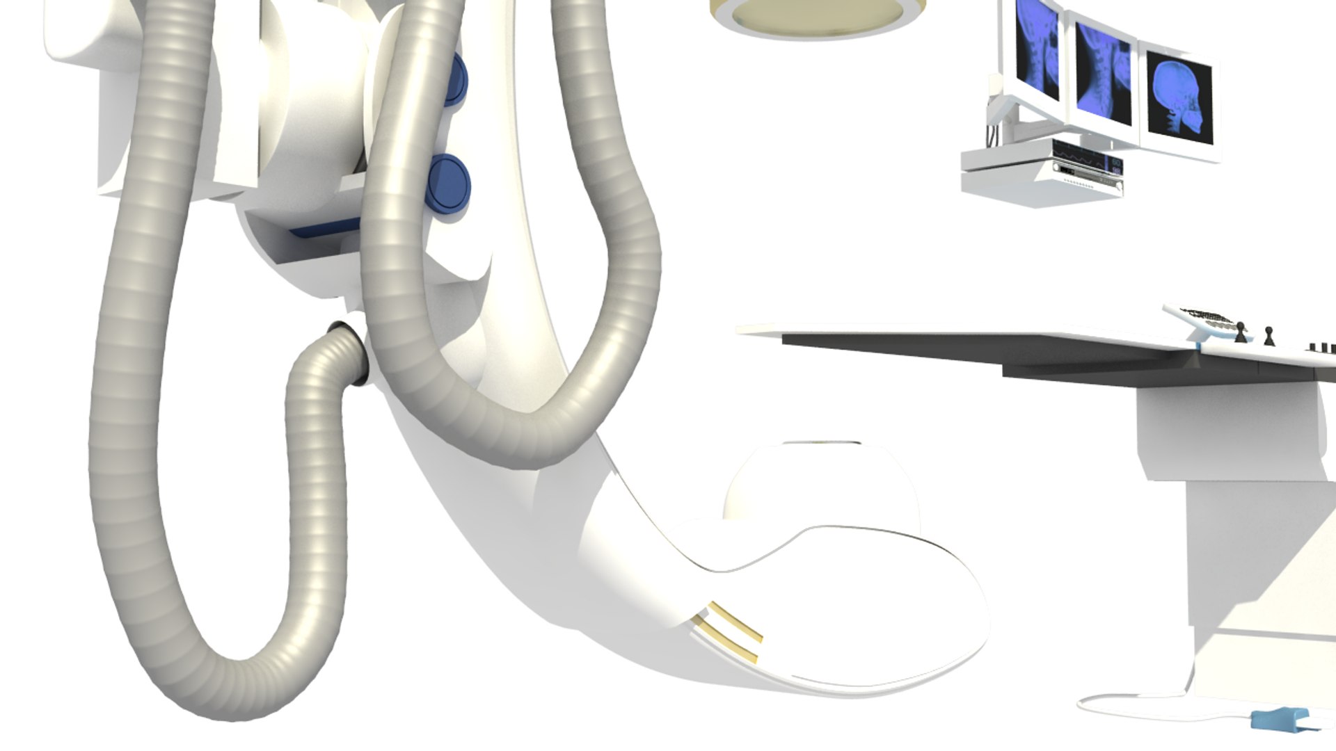 3d xray scanner model