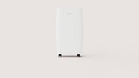 Portable White Dehumidifier with Caster Wheels