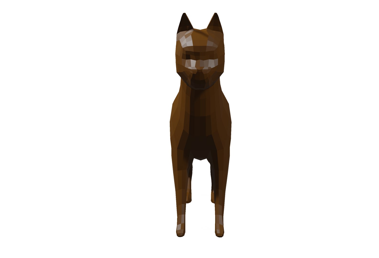 Cat 3D Low-poly Model Rigged Model - TurboSquid 1803607
