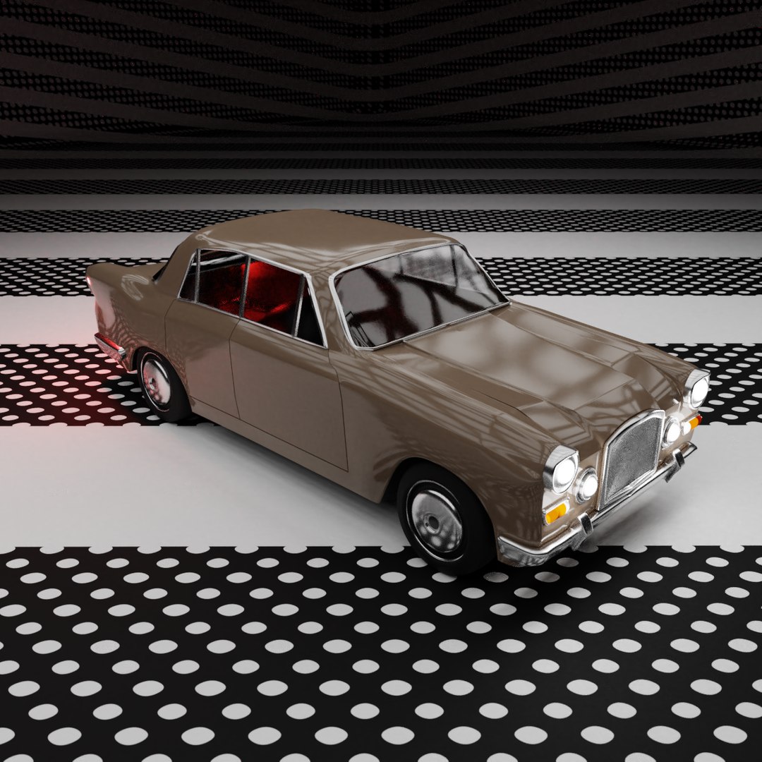 BMC Vanden Plas Princess 3 Litre 1964-1968 Car Model 3D Model ...
