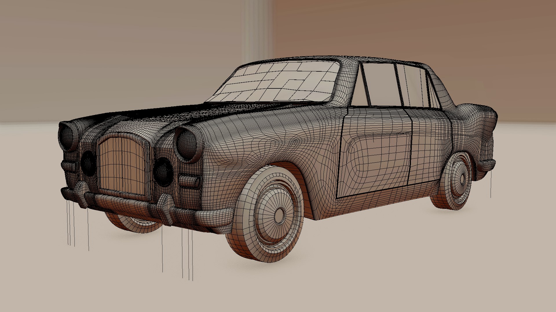 BMC Vanden Plas Princess 3 Litre 1964-1968 Car Model 3D Model ...