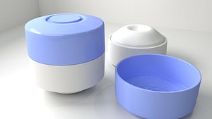 cream container 3D model