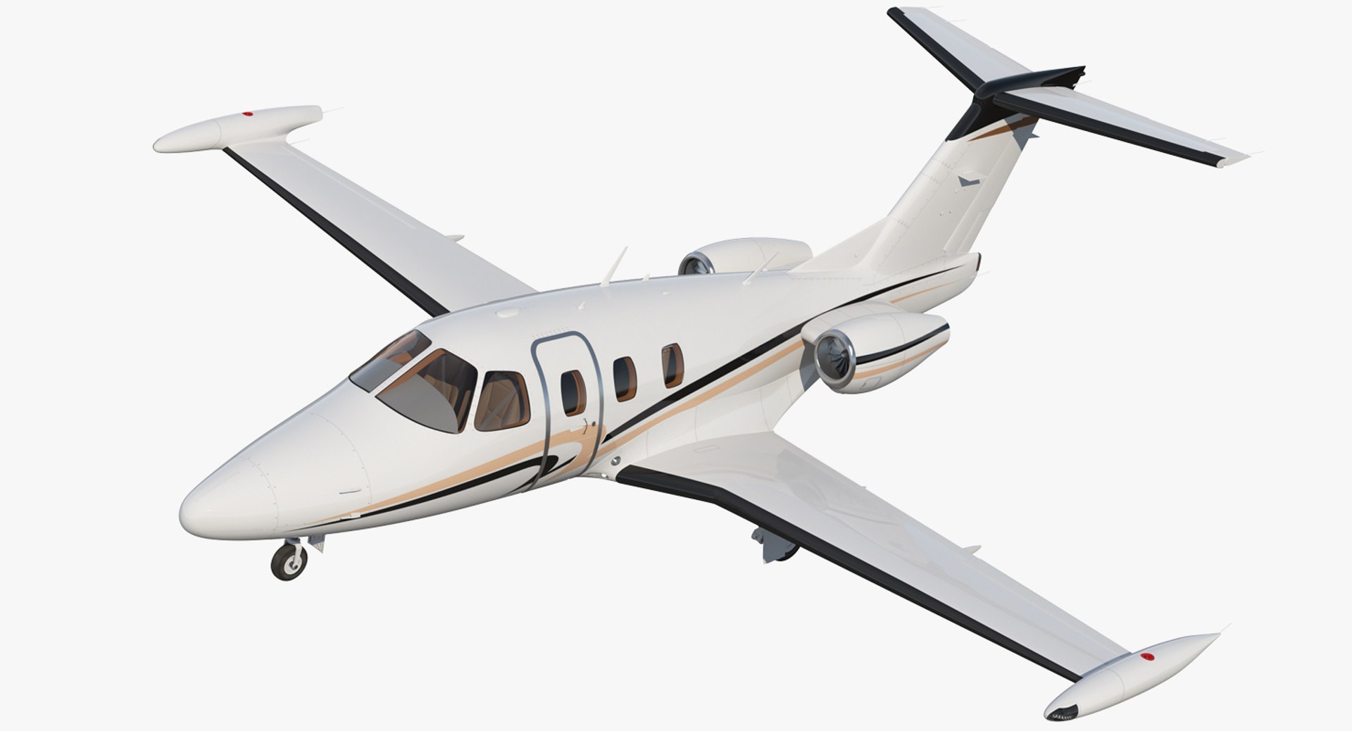 Very Light Jet Eclipse 550 3D model preview