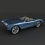chevrolet corvette 1956 3d max