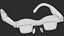 XReal XBX a01 Display XR Glasses Rigged PBR