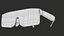 XReal XBX a01 Display XR Glasses Rigged PBR