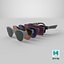XReal XBX a01 Display XR Glasses Rigged PBR