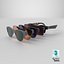 XReal XBX a01 Display XR Glasses Rigged PBR