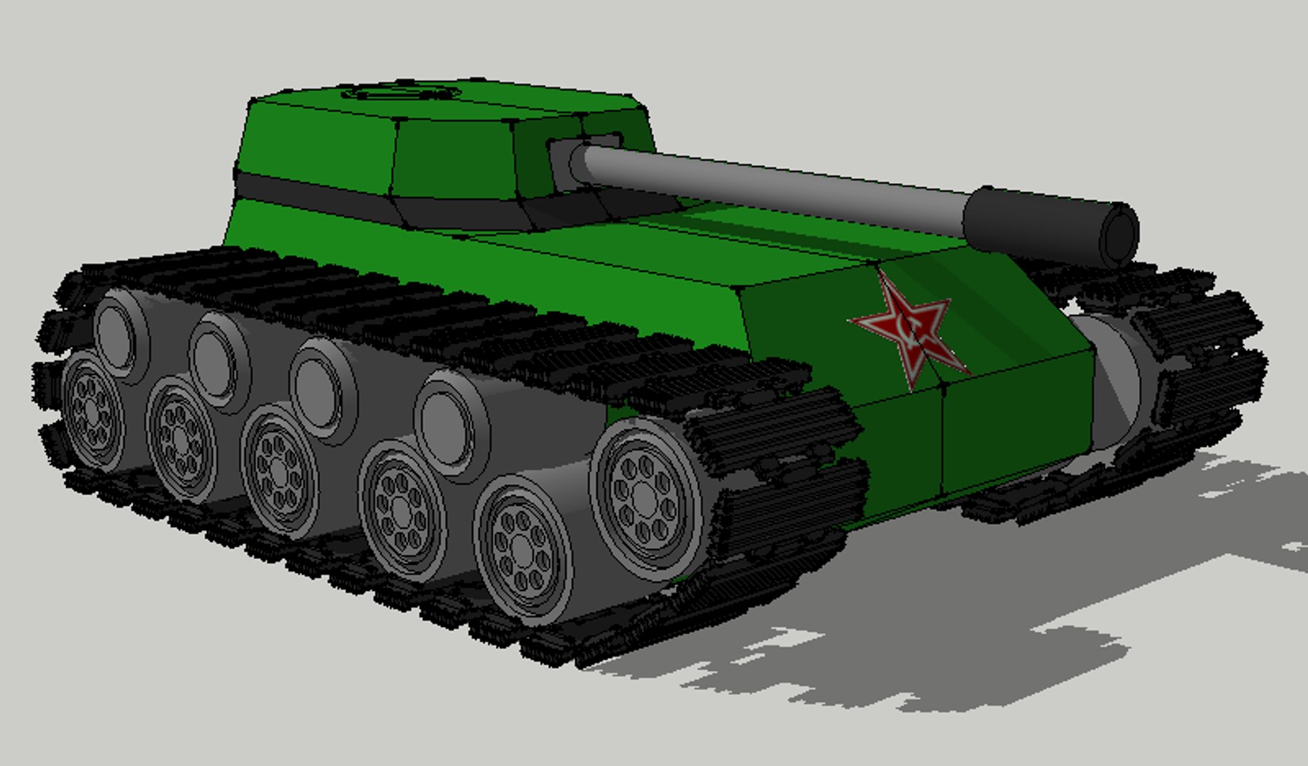 Free Tank 3d Model