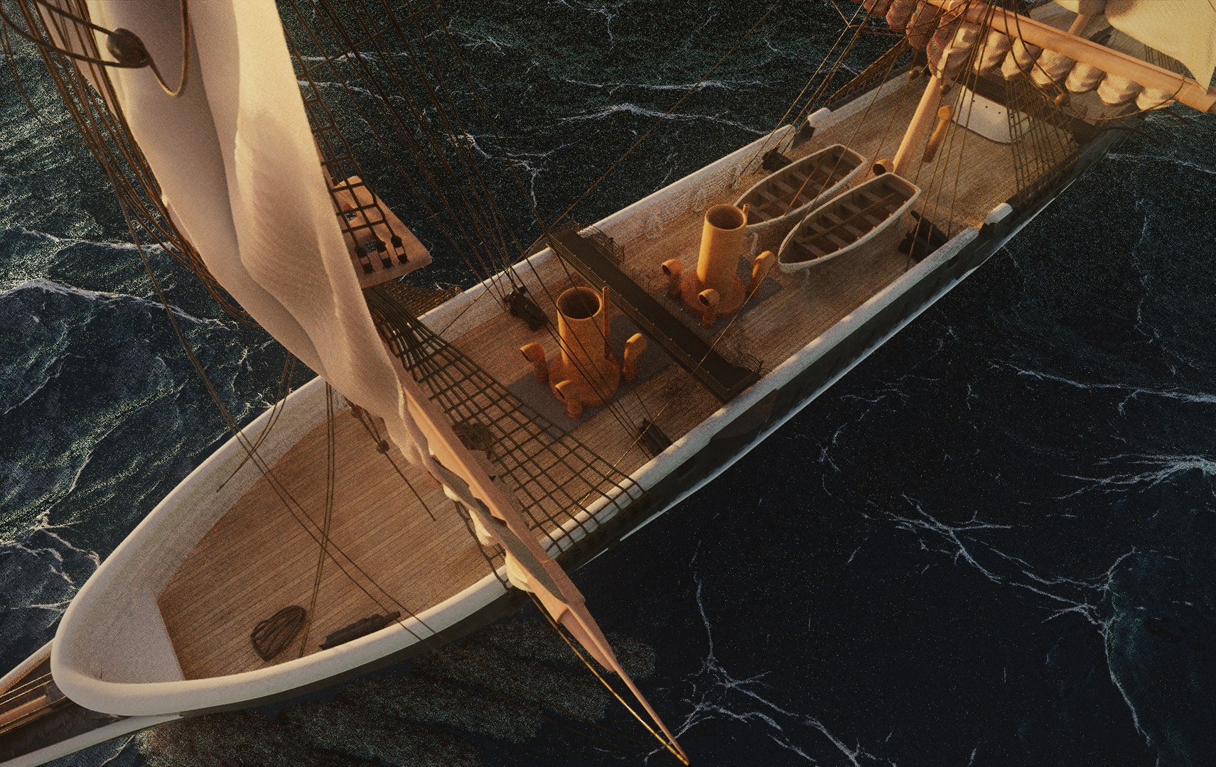 3D HMS Warrior - TurboSquid 2129551