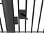 Elegant Historical Fence Low Poly Game Model