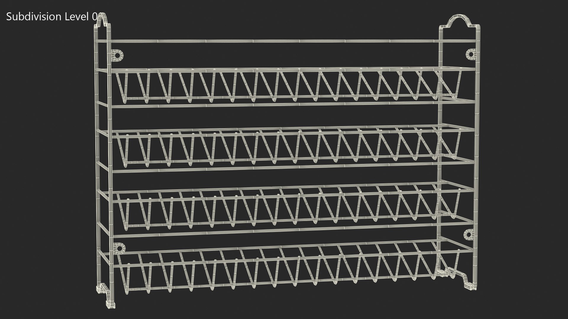 Spice Rack Empty 3D Model TurboSquid 2006814