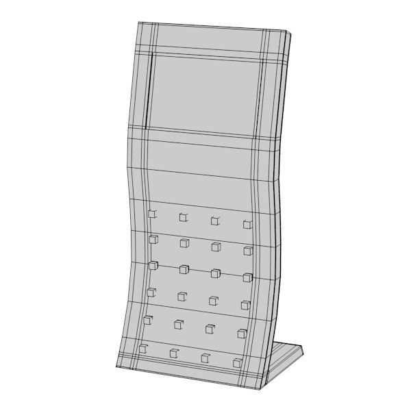 3d terminals computer model
