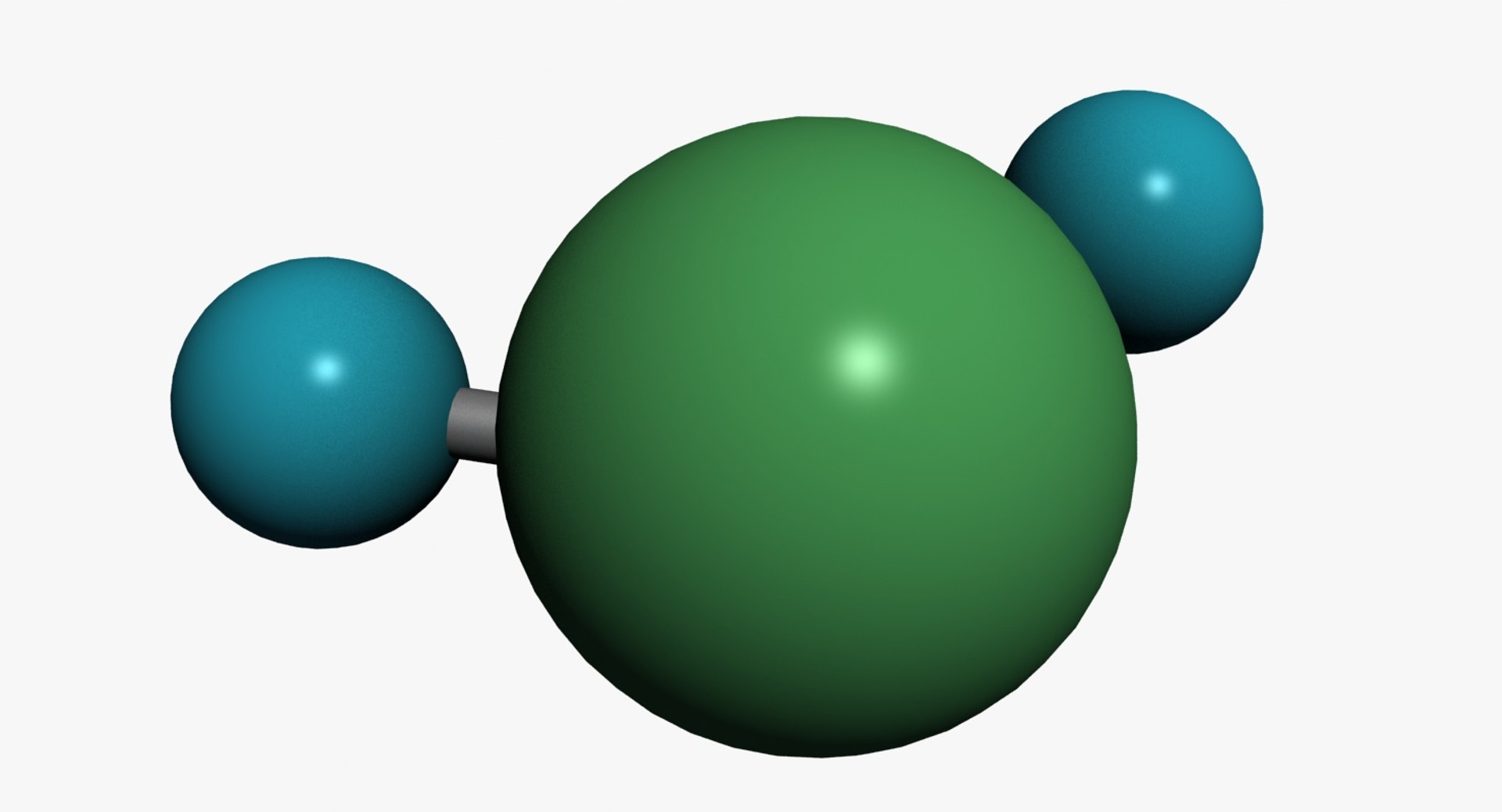 3d Model Water Molecule