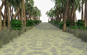 Tropical Path 1 Scene