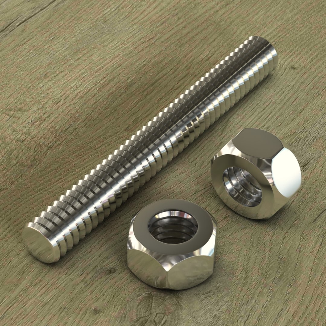 3d Rods Crate Cards Gasket Model