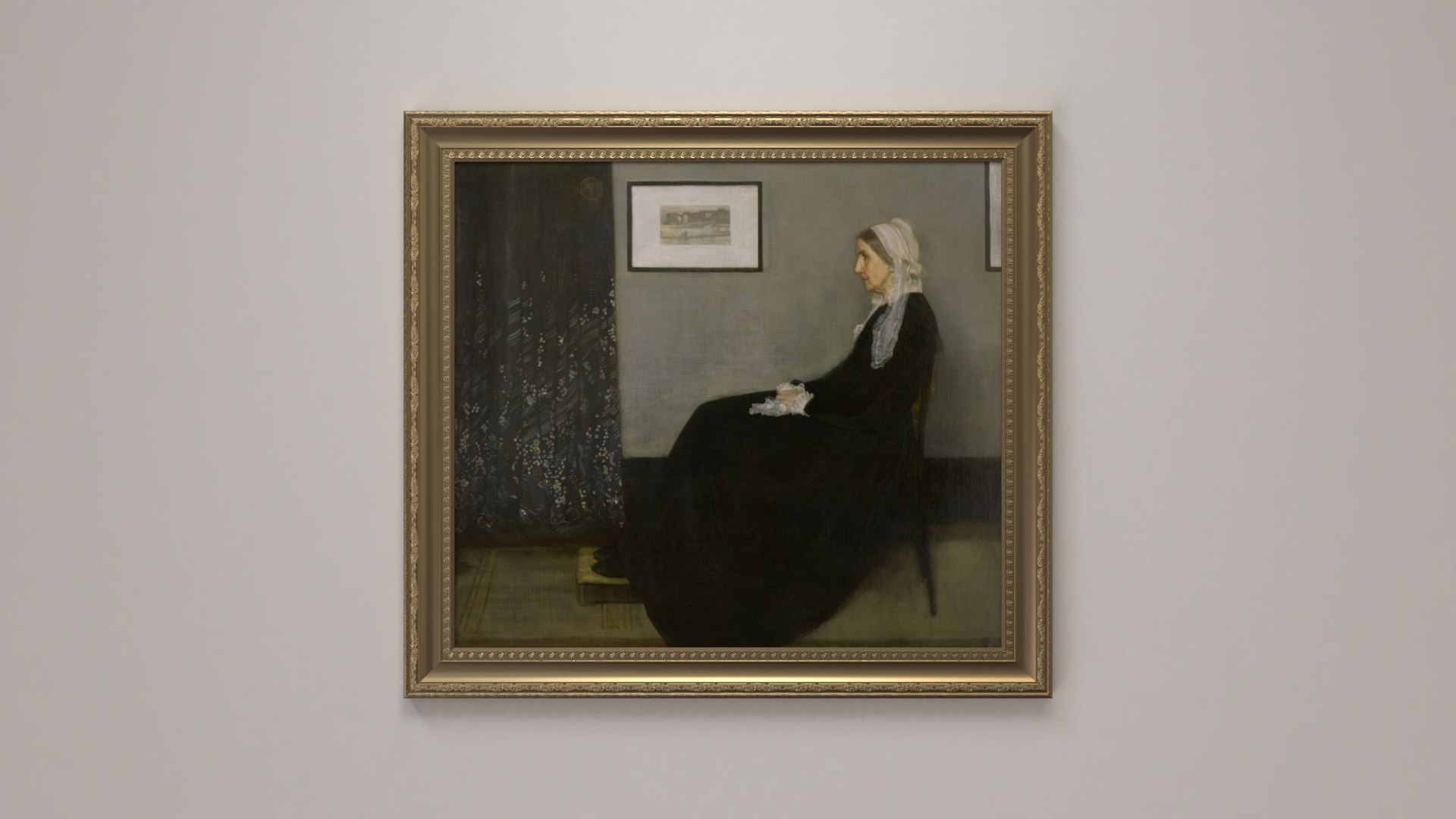 Painting whistler s mother 3D model - TurboSquid 1260928