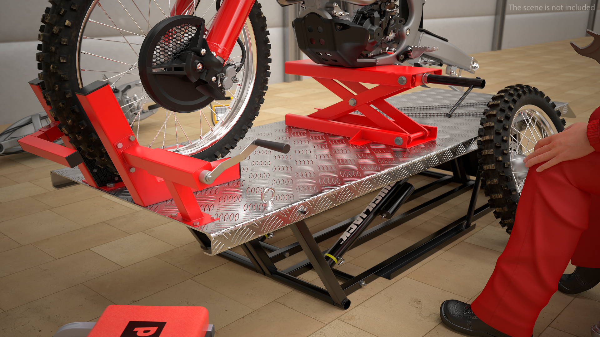 Quickjack motorcycle lift adapter 3D TurboSquid 1680642