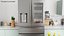 4-Door French Door Fridge Silver 3D model
