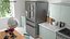4-Door French Door Fridge Silver 3D model