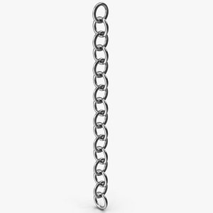 3D Steel Chain model