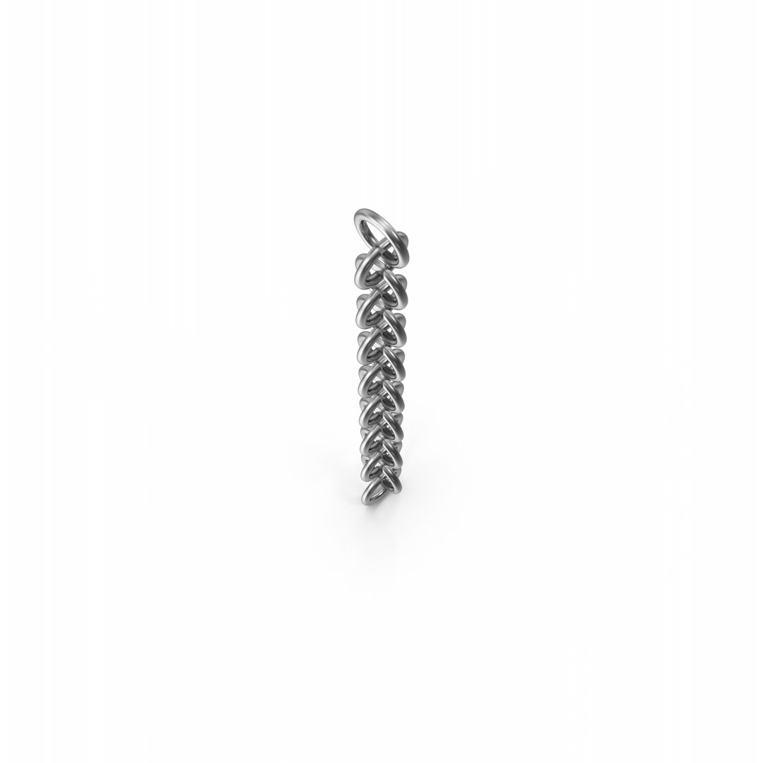 3D Steel Chain Model - TurboSquid 2327667