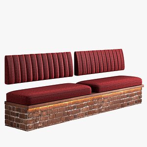 Cafe Seating Area model