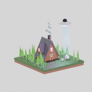 UFO scene