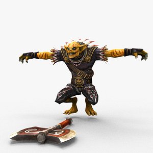 Jethro elves and ax model