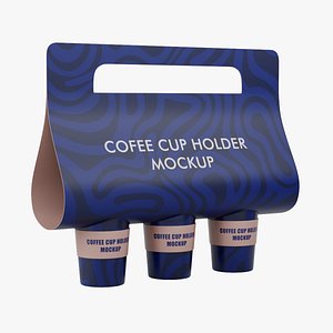 Coffee Cup Holder 2 3D