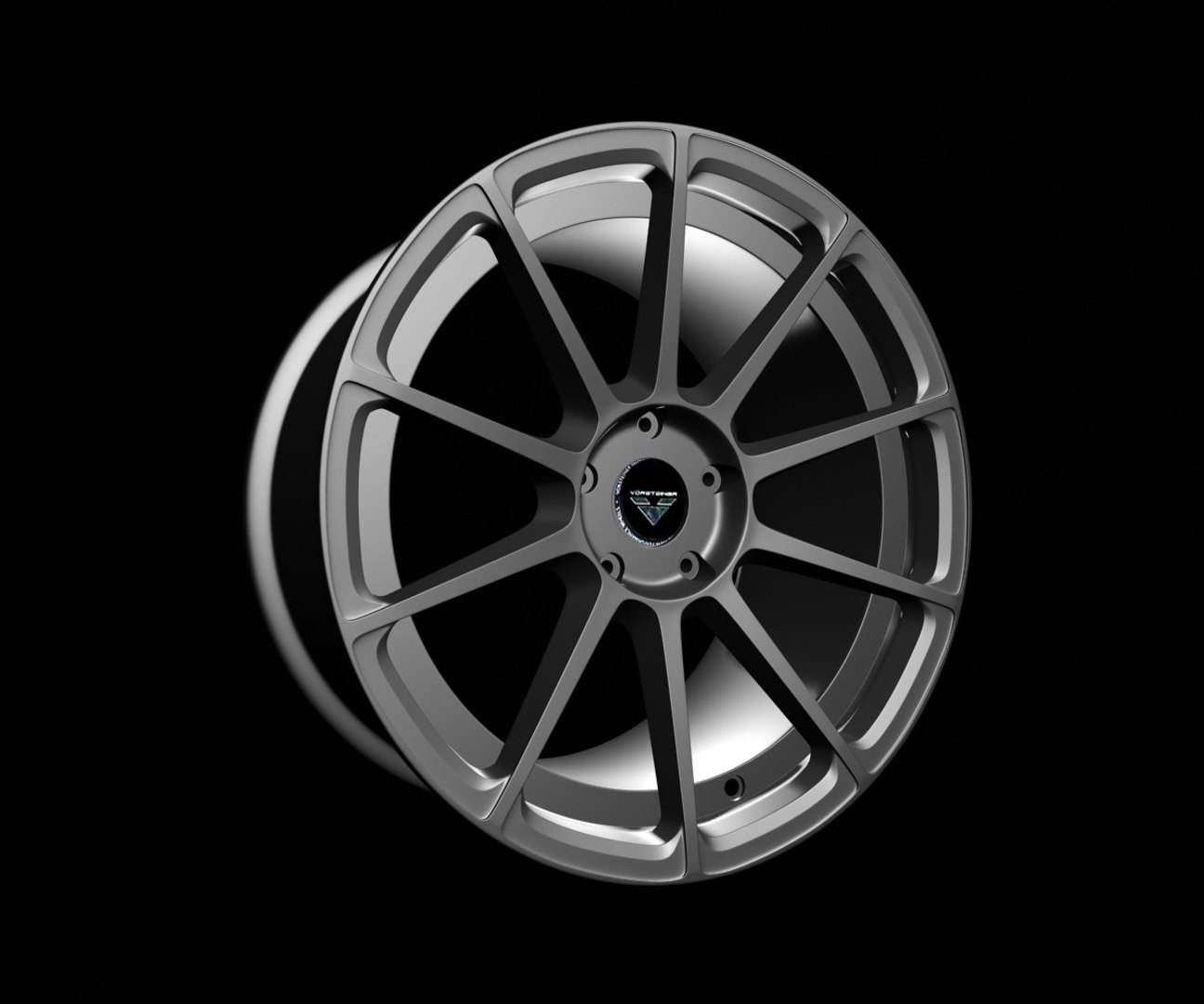 Vorsteiner vff 102 rim 3D model - TurboSquid 1382531