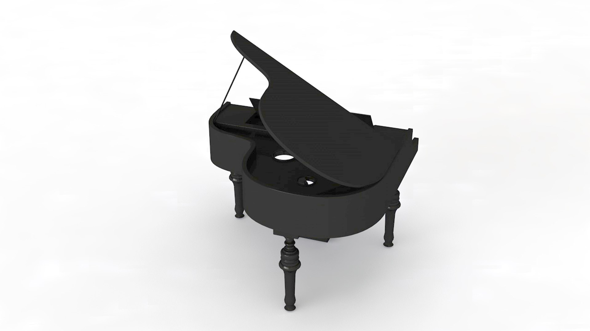 3D Model Piano Instruments - TurboSquid 1602506
