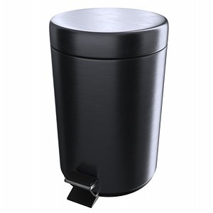 pedal trash bin 3D model