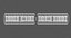 LED light bar 3D model(1)