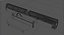 LED light bar 3D model(1)