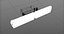 LED light bar 3D model(1)