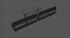 LED light bar 3D model(1)