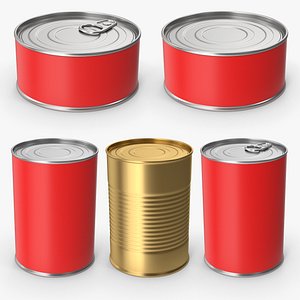 3D model Tin Cans