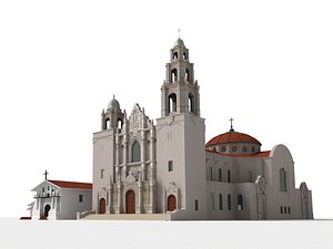 3d model mission san francisco basilica