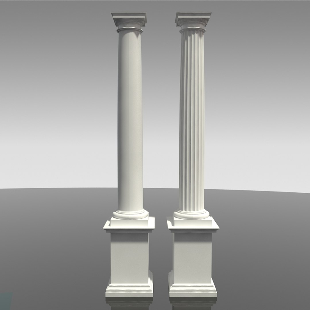 3D Classical Column Model - TurboSquid 1225109