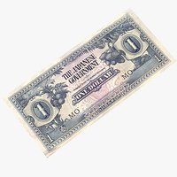 British Malaysia 1 Dollar Note